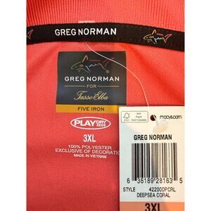 Greg Norman “Five Iron” Polo (NWT, 3XL)